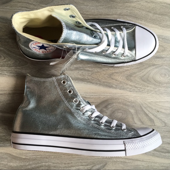 Converse Shoes - Converse Metallic High Top sneakers 13